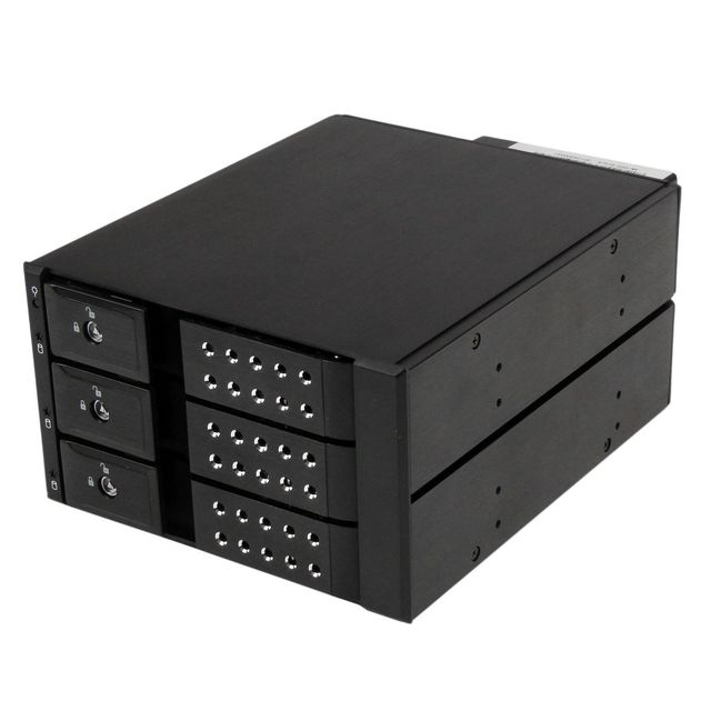 StarTech.com Scheda backplane per rack portatili hot-swap trayless in alluminio…