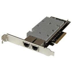 StarTech.com Scheda di rete PCI express a 2 porte 10 Gbase-T Ethernet con Chips…