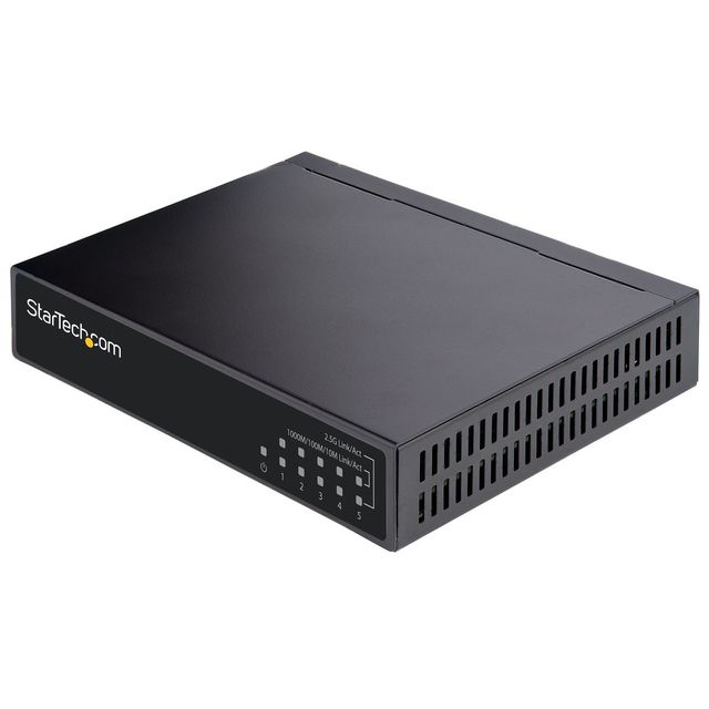StarTech.com Switch Ethernet Gigabit - Switch 5 Porte - Switch 2.5GBASE-T Unman…