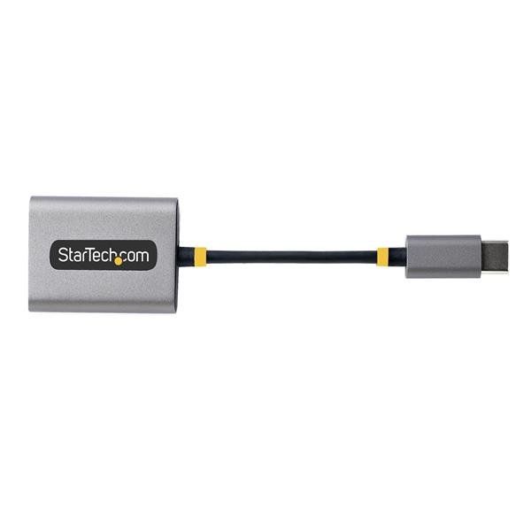 StarTech.com USB-C Headphone Splitter, USB Type C Dual Headset Adapter w/Microp…