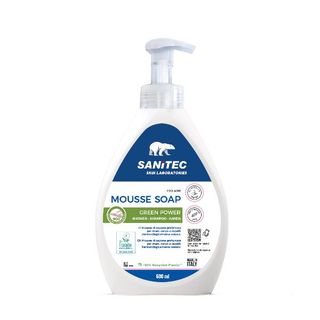 Sapone in mousse Green Power - dispenser 600 ml - floreale - Sanitec