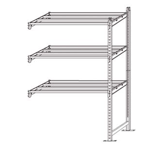 Scaffale Rang'Eco 300 - modulo aggiunta - 3 ripiani - portata ripiano 300 kg - …
