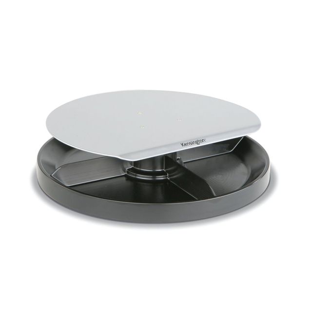 Supporto monitor Spin2 - portaccessori - portata massima 18 kg - grigio - Kensi…