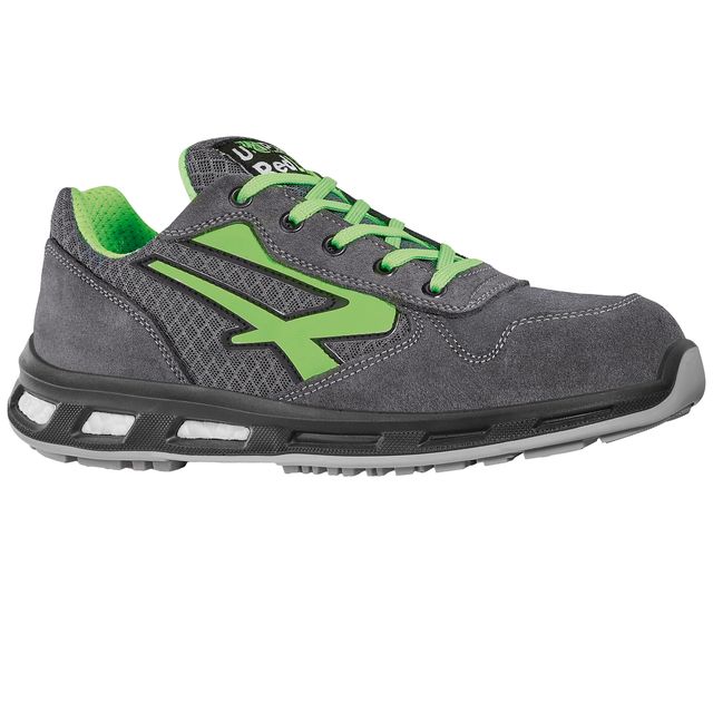 Scarpe antinfortunistiche basse Point S1P U-Power nylon grigio-verde n° 44 - RL…