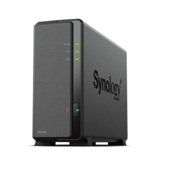 Synology Disk Station DS124 - Server NAS - RAM 1 GB - Gigabit Ethernet - iSCSI …