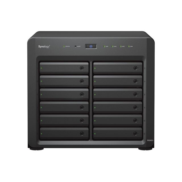 Synology Disk Station DS2422+ - Server NAS - 12 alloggiamenti - SATA 3Gb/s - RA…