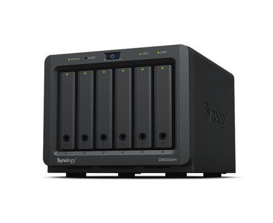 Synology Disk Station DS620slim - Server NAS - 6 alloggiamenti - SATA 6Gb/s - R…