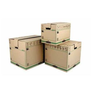 Scatola SmoothMove Prime Fastfold - per traslochi - 127 L - cartone - Bankers B…