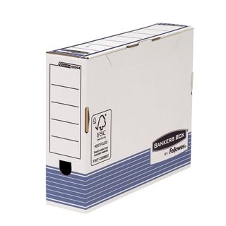 Scatola archivio Bankers Box System - A4 - 26 x 31,5 cm - dorso 8 cm - Fellowes