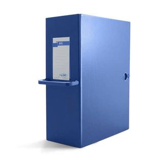 Scatola archivio Big 200 - con maniglia - dorso 20 cm - 25 x 35 cm - blu - Sei …