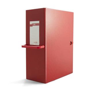 Scatola archivio Big 200 - con maniglia - dorso 20 cm - 25 x 35 cm - rosso - Se…