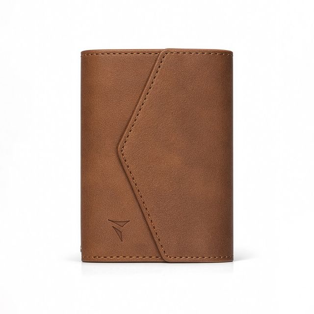TECHMADE SMART WALLET PORTACARTE BASIC DARK BROWN