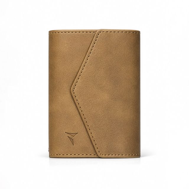 TECHMADE SMART WALLET PORTACARTE BASIC LIGHT BROWN