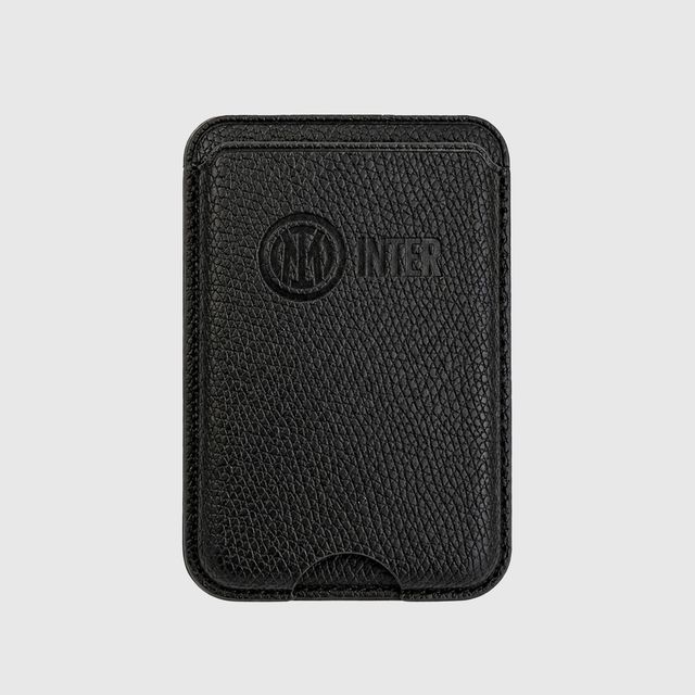 TECHMADE WALLET PORTACARTE MAGNETICO INTER CLASSIC BLACK