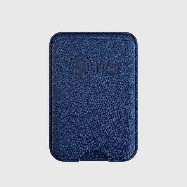 TECHMADE WALLET PORTACARTE MAGNETICO INTER CLASSIC BLUE