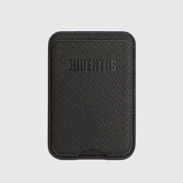 TECHMADE WALLET PORTACARTE MAGNETICO JUVENTUS CLASSIC BLACK