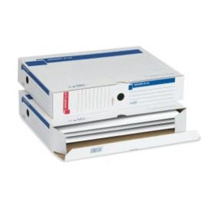 Scatola archivio Memory XL A3 - 30 x 42 cm - dorso 8 cm - bianco - Sei Rota