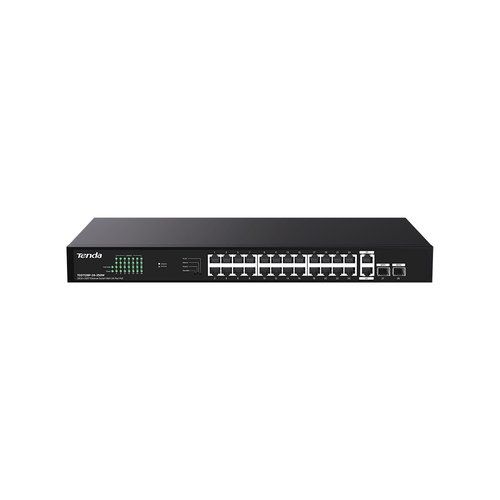 TENDA TEG1128P-24-250W SWITCH 26 PORTE GIGABIT LAN DI CUI 24 PORTA Poe 250 W 30…