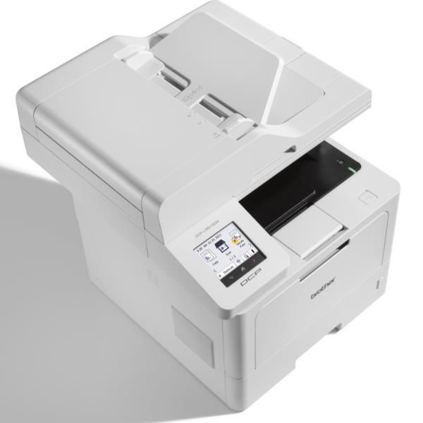 Brother DCP-L5510DW - Stampante multifunzione - B/N - laser - A4/Legal (supporti) - fino a 48 ppm (copia) - fino a 48 ppm (stampa) - 250 fogli - USB 2.0, Gigabit LAN, Wi-Fi(n), NFC, host USB 2.0