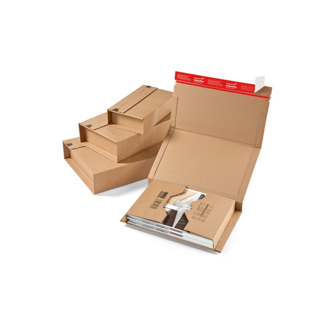 Scatola postale CP 020 - fustellata - A3 - 45,5 x 32 x 7 cm - cartone microonda…