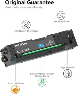 TONER PANTUM CTL-A2100C CIANO 1000 PER CM2100ADW 1000PG TONER+DRUM