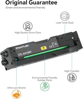 TONER PANTUM CTL-A2100Y GIALLO 1000 PER CM2100ADW 1000PG TONER+DRUM