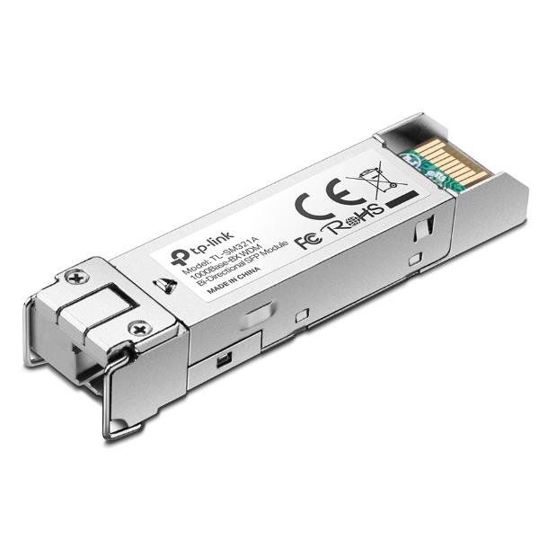 TP-LINK TL-SM321A MODULO SFP MINI-GBIC MONOMODALE BIDIREZIONALE 1000BASE-BX10-D…