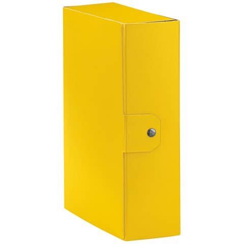 Scatola progetto Eurobox - dorso 10 cm - 25 x 35 cm - giallo - Esselte