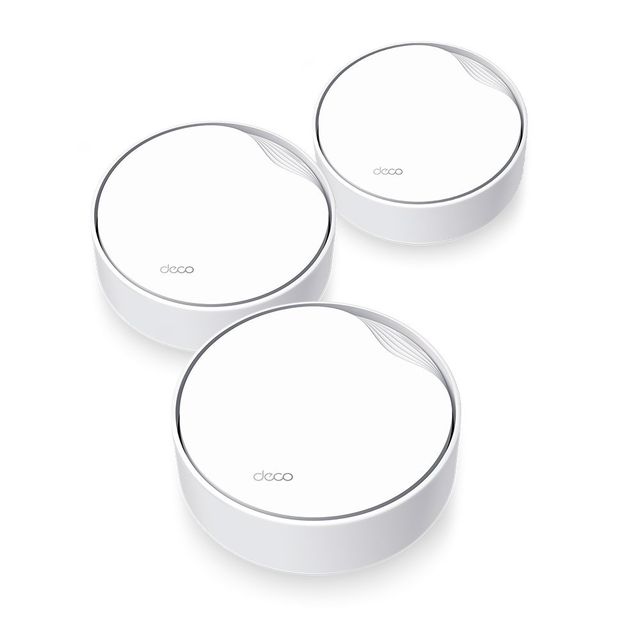 TP-Link DECO X50-PoE(3-PACK) Dual-band (2.4 GHz/5 GHz) Wi-Fi 6 (802.11ax) Bianc…