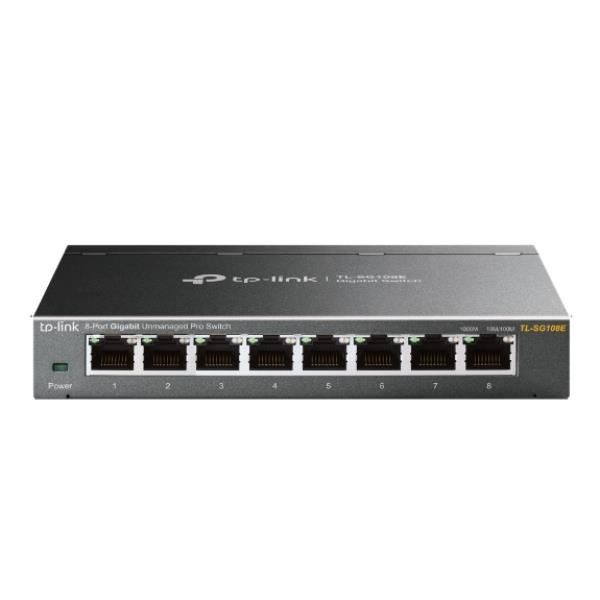 TP-Link JetStream TL-SG108E Easy Smart Switch - Switch - unmanaged - 8 x 10/100…