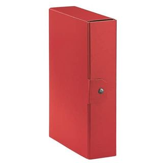 Scatola progetto Eurobox - dorso 8 cm - 25 x 35 cm - rosso - Esselte