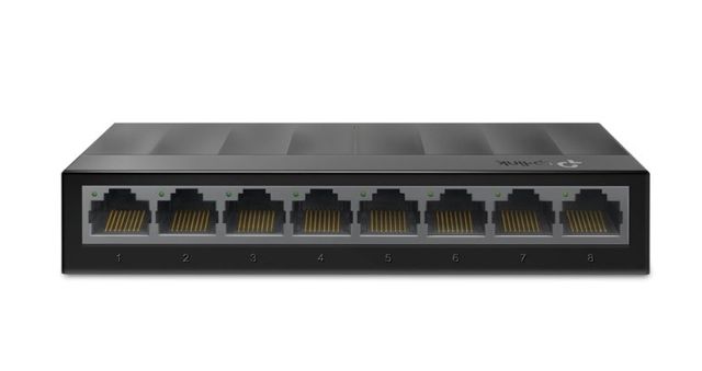 TP-Link LiteWave LS1008G - Switch - unmanaged - 8 x 10/100/1000 - desktop, mont…