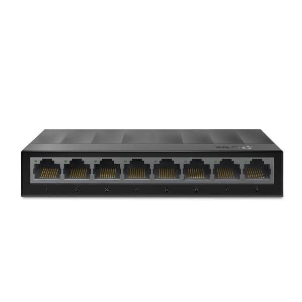 TP-Link LiteWave LS1008G - Switch - unmanaged - 8 x 10/100/1000 - desktop, mont…