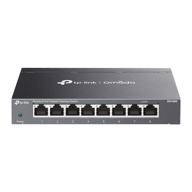 TP-Link Omada DS108G switch di rete Non gestito Gigabit Ethernet (10/100/1000) …