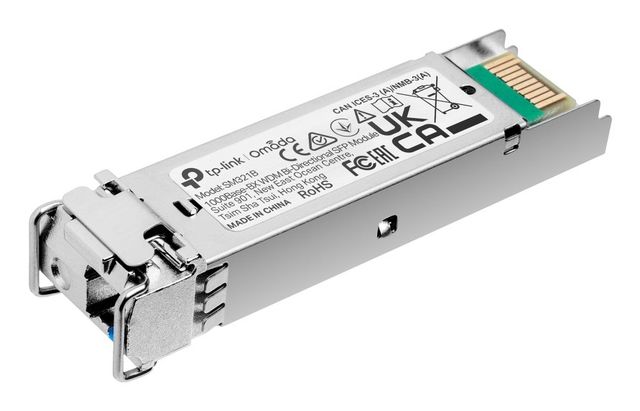 TP-Link Omada SM321B modulo del ricetrasmettitore di rete Fibra ottica 1250 Mbi…