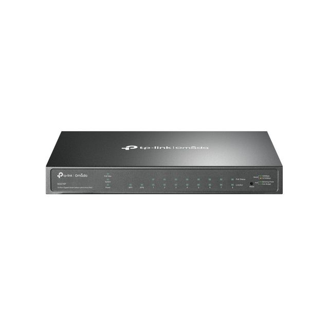TP-Link SG2210P (TL-SG2210P) JetStream™ 8-Port Gigabit Smart PoE+ Switch with 2…