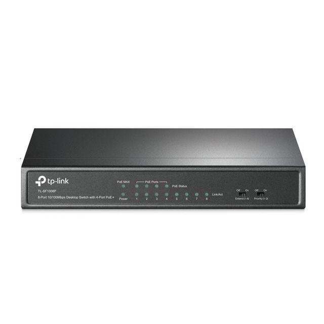 TP-Link TL-SF1008P switch di rete Non gestito Fast Ethernet (10/100) Supporto P…