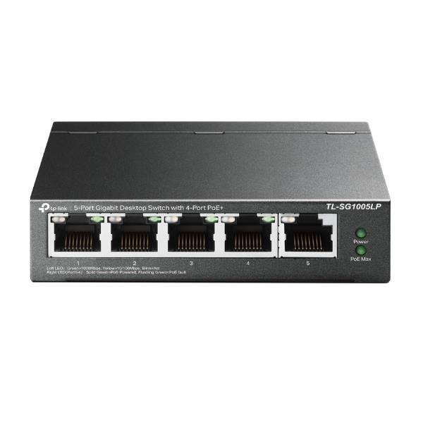 TP-Link TL-SG1005LP, Non gestito, Gigabit Ethernet (10/100/1000), Supporto Powe…