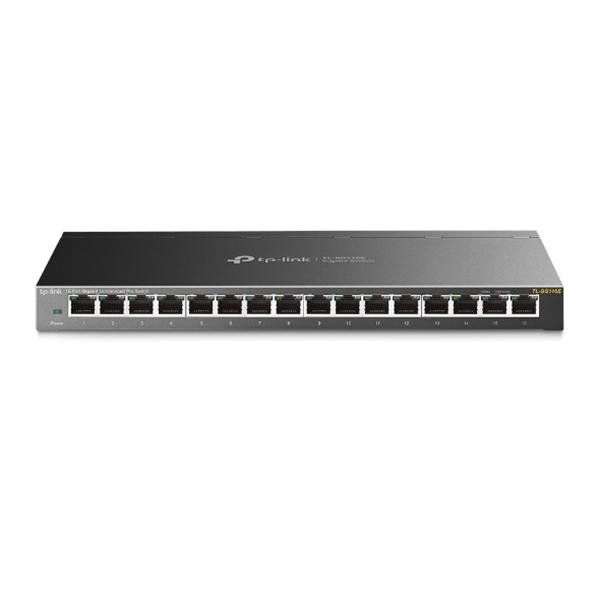 TP-Link TL-SG116E Unmanaged Pro - Switch - unmanaged - 16 x 10/100/1000 - deskt…