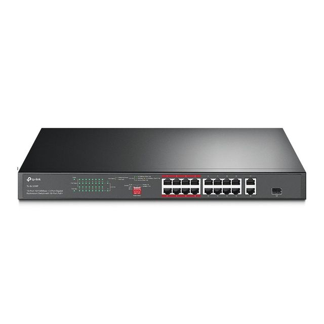 TP-Link TL-SL1218P, Non gestito, Gigabit Ethernet (10/100/1000), Supporto Power…
