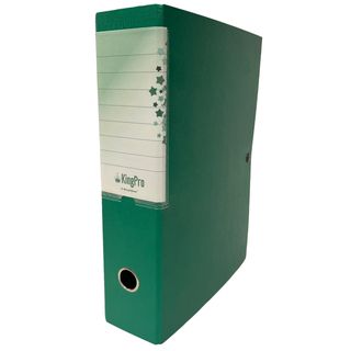 Scatola progetto KingPro - con portaetichetta - dorso 10 cm - verde - Starline