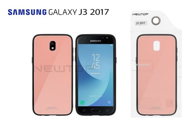 TPU GLASS CASE COVER SAMSUNG GALAXY J3 2017