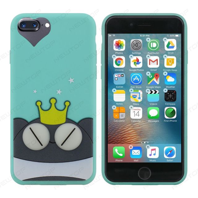 TPU KID ANIMAL COVER IPHONE 7 - 8 PLUS FROG