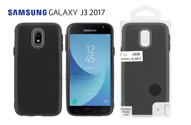 TPU MATTE OIL WITH BUTTON COVER SAMSUNG GALAXY J3 2017