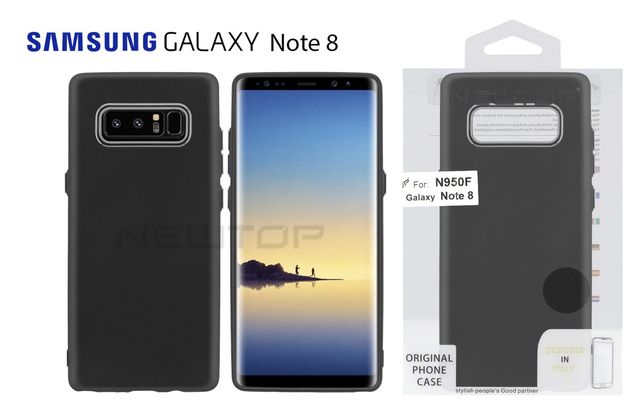TPU MATTE OIL WITH BUTTON COVER SAMSUNG GALAXY NOTE 8