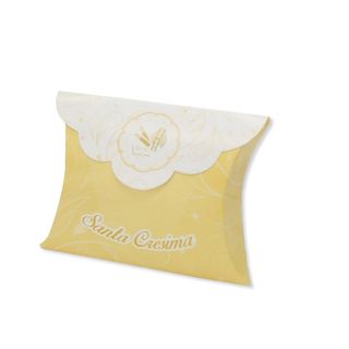 Scatolina portaconfetti - Cresima - carta - 10 x 8 x 3 cm - Big Party - conf.25…