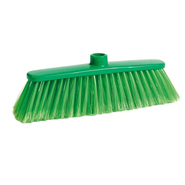 Scopa Alma - per interni - verde - 33 x 7,5 x 11,5cm - PPL/PVC - PerfettoFactory