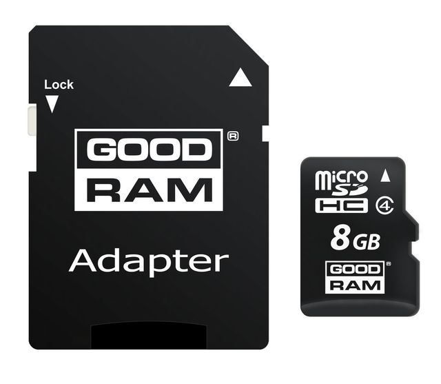 TRANS FLASH MICRO SD 8 GB CLASS 4 CON ADATTATORE (M40A-0080R11)