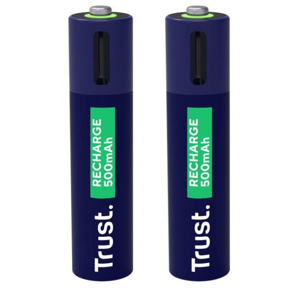 TRUST USB-C RECHARGEABLE BATTERIES 2P - A