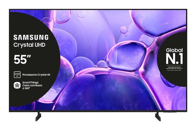 TV LED 55" UE55U8000FUXZT (2025) ULTRA HD 4K LED SMART TV WIFI DVB-T2 GAR. ITAL…